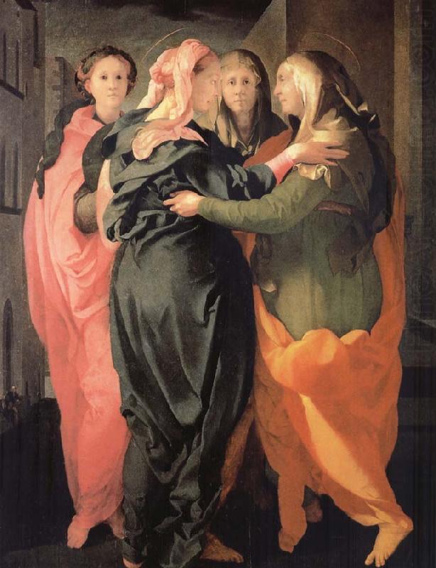 The Visitacion, Pontormo, Jacopo